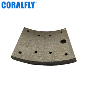 CORALFLY制动蹄衬片<span class=keywords><strong>19494</strong></span> 3464235810 6214210910 3604231910 6174234811奔驰卡车制动蹄衬片