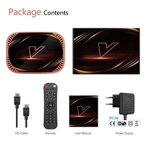 Vontar กล่องทีวี X4สุดยอดกล่องรับสัญญาณแอนดรอยด์ Quad Core 4KHD อัจฉริยะสำหรับเล่นได้รับความนิยมในยุโรปและอเมริกา - Product Image 5