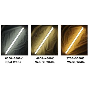 Çok renkli 360 derece lineer LED lamba floresan floresan lamba fikstür T5 T8 LED tüp floresan lamba - Product Image 2