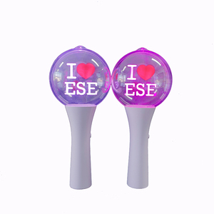 <strong>Concert</strong> <strong>Cheering</strong> Light Stick for Fan's Club Customized LOGO Ball Shape Acrylic Glowing LED Stick for Fan's <strong>Cheering</strong> - Product Image 3