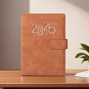 2026 Chất Lượng Cao A5 Bí Mật Nhật Ký Hàng Tháng Kế Hoạch Với Tiếng Anh/Tây Ban Nha/Pháp Da/PU Bìa In Phong Cách Cho Món Quà - Product Image 2