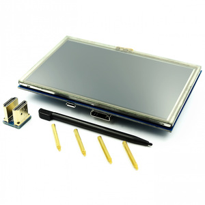 Pantalla táctil de Raspberry Pi de 5 pulgadas, pantalla TFT LCD de 800x480, HDMI para Raspberry Pi 4B 3B 2B Banana Pi