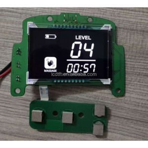 Schermo LCD segmentato personalizzato TN HTN STN VA di alta qualità-display monocromatico a 8 bit adatto per applicazioni tachimetro - Product Image 3