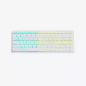 Teclado de oficina retroiluminado RGB recargable con cable, modo Dual, 2,4G, escritura silenciosa para uso doméstico o de oficina, nuevo producto - Product Image 5