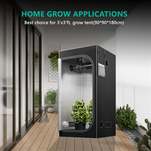 Joystar Tùy Chỉnh Nhà Máy Phát Triển Hệ Thống Ánh Sáng 3x3x6ft Lều Quang Phổ Đầy Đủ 200W Bạch Tuộc LED Phát Triển Ánh Sáng Bộ Hoàn Chỉnh - Product Image 3