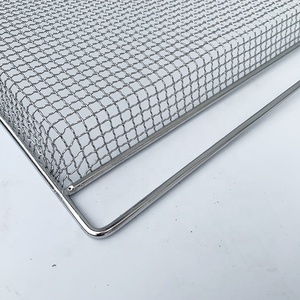 Thép Không Gỉ 304 316 Cấp Thực Phẩm Dệt Đục Làm Khô Lò Làm Mát Kim Loại Dây Lưới Khay Cho Thực Phẩm Trái Cây Mất Nước - Product Image 6