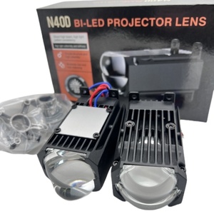 1.8นิ้ว Matrix PLUS โปรเจคเตอร์ LED MINI Bi LED โปรเจ็กเตอร์เลนส์สูงต่ำ6000K - Product Image 3