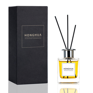 Rỗng sậy Glass <span class=keywords><strong>Diffuser</strong></span> Chai 200ml 100 ml 50ml hương thơm hương liệu chai dầu với mũ - Product Image 1