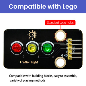 DIY Elektronische Projekte STEM Ampel modul Optional mit (out) Shell LED-Ampel modul mit hoher Helligkeit für Arduino