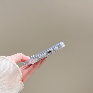 Nuova custodia per Cover posteriore per iPhone 14 13 12 11 pulsanti galvanizzati e custodia a specchio custodia per cellulare - Product Image 5