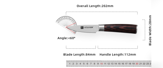 Cuchillo de pelar de 3.5 pulgadas