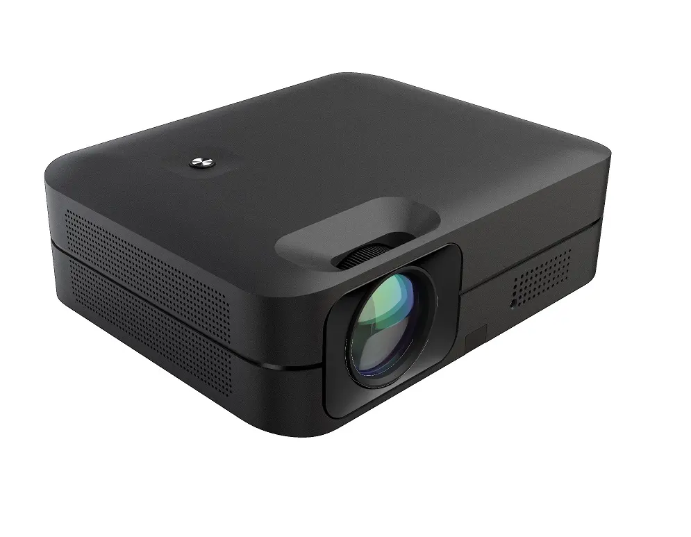 Proyektor Terbaru 2021, Proyektor Asli 1920X1080P Full HD 4K Mendukung Portabel Kecerahan Tinggi CR61 Home Theater Projector