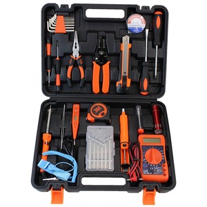 Ev alet setleri ağaç İşleme elektrikçi manuel donanım alet kutusu manuel bahçe aletleri - Product Image 4