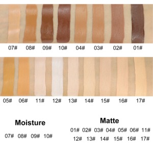 Hiçbir Logo lüks şişe 17-Color mat sıvı fondoten tam kapsama özel nemlendirici gözenek yağ kontrol özel etiketleme - Product Image 2