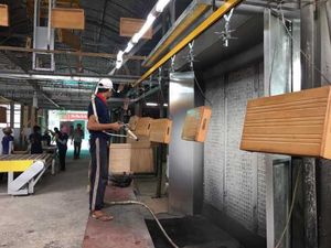 Boyama hattı için standart Uh-5075-HA endüstriyel havai konveyör zinciri sistem iletim zinciri - Product Image 6