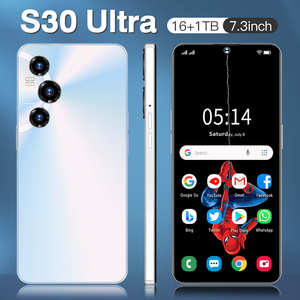 2023 Medome yeni akıllı telefon S30 Ultra 1TB 7.3 inç orijinal akıllı cep telefonları Android cep telefonu Celular düşük fiyat telefon
