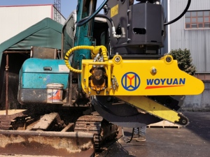 Máy Xúc Xoay Máy Cưa Nhật Ký Thủy Lực Dụng Cụ Cắt Gỗ Điều Khiển Bằng Máy Tính - Product Image 3