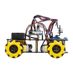4WD Robot Car <strong>with</strong> <strong>Ultrasonic</strong> <strong>Sensor</strong> and Camera Programmable STEM Kit Compatible <strong>with</strong> <strong>Arduino</strong> for Education