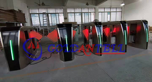 Voice Prompt and Sound/light Alarm <strong>Function</strong> Intelligent Operation LED Turnstile with Coin-operated/ticket - Product Image 4