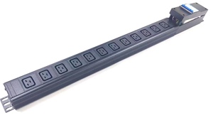 3 kutuplu devre kesici PDU soketli 12 yollu IEC C19 Pdu ağır güç dağıtım ünitesi güç şeridi - Product Image 6