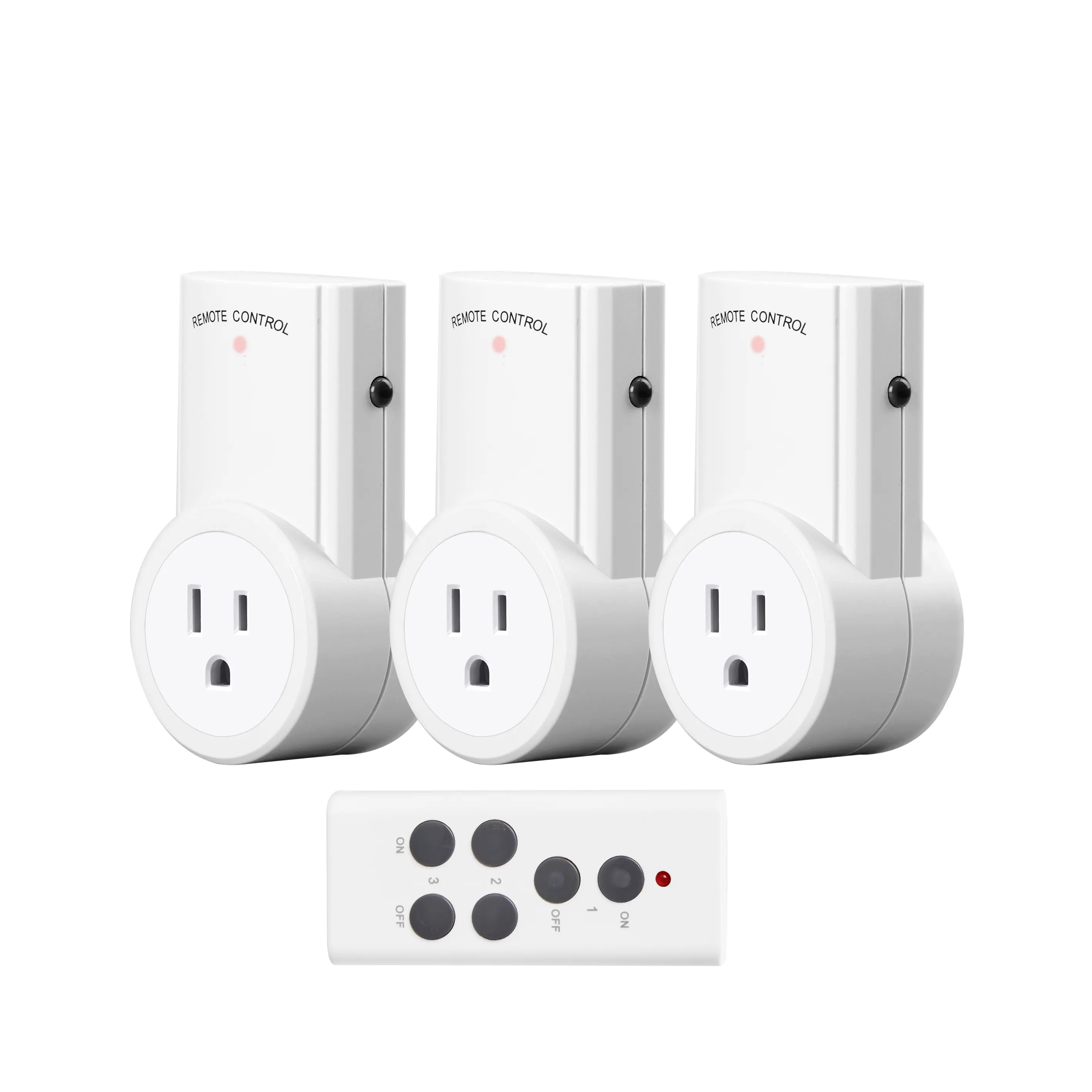 Casa 3 Way Wall Switch elétrico inteligente com controle remoto