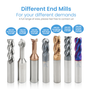 PHIPPS 2 Flute 4f End Mill Micro Solid Carbide Long Neck Endmill Aluminum <strong>Deep</strong> Groove Milling <strong>Cutter</strong> - Product Image 6