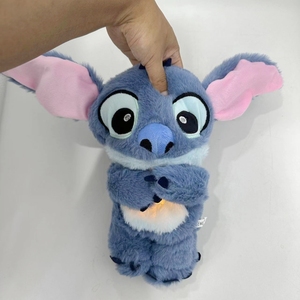 ぬいぐるみの赤ちゃん子供のステッチぬいぐるみの赤ちゃんのためのリロStitchおもちゃの呼吸ステッチぬいぐるみ人形ミュージカルリロ