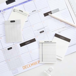 Bloc de notas promocional de papel de impresión colorido creativo personalizado blocs de notas adhesivas transparentes blocs de notas personalizados