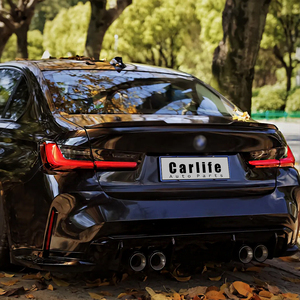 ชิ้นส่วนรถยนต์ที่ถูกดัดแปลงบานปลายรีไฟสำหรับ BMW 3ซีรีส์ G20 2019-2023เปลี่ยนเป็นสไตล์ M3 1:1 - Product Image 6