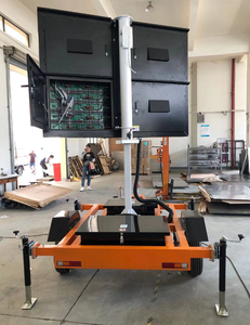 Panneaux d'affichage d'avertissement de trafic solaire Panneau d'affichage LED de remorque Écran publicitaire électronique SDK - Product Image 6