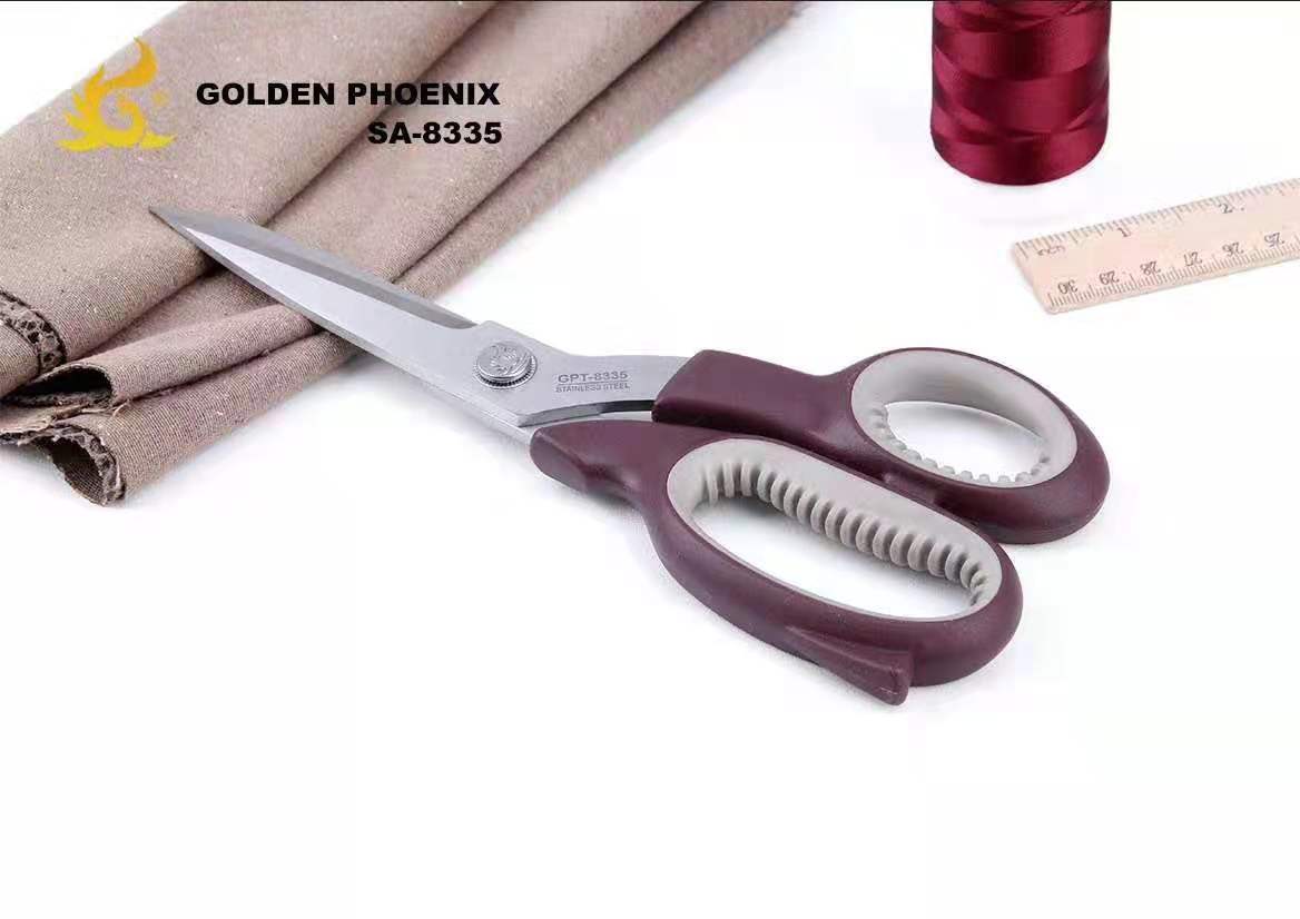 Special tailor scissors clothing stainless steel clothing scissors mix colors BOX packing 2.5MM thickness