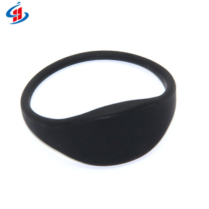 Free Sample 13.56MHz F08 Dual Color NFC Payment Wristband with RFID Communication Interface for Access Control Card - Product Image 5