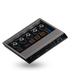 Q16 Professional <strong>Audio</strong> Interface Supporting to Work With 48V <strong>Microphone</strong> for Professional Recording Studio - Product Image 6