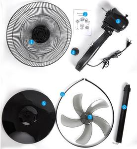 Stand <strong>Fan</strong> 16&quot; Stand <strong>Fan</strong> with Timing, <strong>4</strong> Speed Settings Adjustable Pedestal <strong>Fan</strong> Oscillating Stand Dual <strong>Blade</strong> - Product Image 6