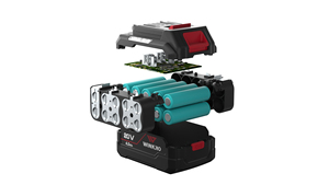 20V Multi Tool Factory Herramientas oscilantes inalámbricas Sierra oscilante Herramienta eléctrica de batería multifunción - Product Image 2