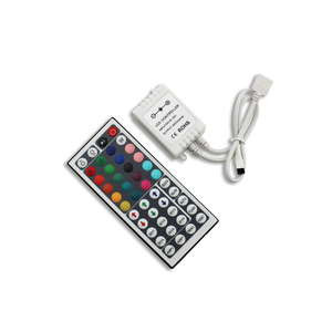 Высокоэффективный DC12V 24V 2A 3CH RGB ИК пульт дистанционного управления с 44 ключами заводская цена для светодиодных лент бар диммеры - Product Image 2