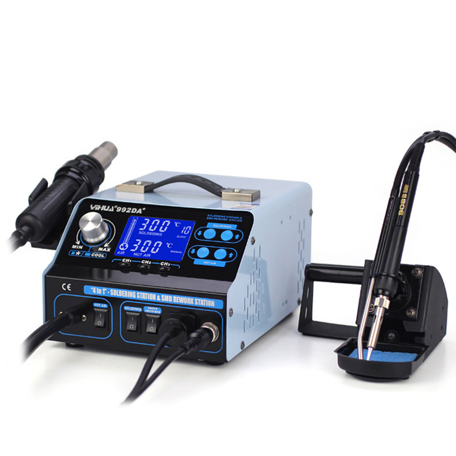 Station de reprise de soudure de l'air 992DA + Hot