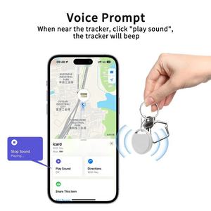 カスタムロゴMfi Find My Smart TagワイヤレスアンチロストデバイスポジショニングトラッキングミニGPSペットロケーターキーファインダー - Product Image 3