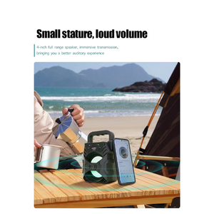 工厂4英寸流行的新扬声器，价格便宜，带USB调频输入迷你扬声器 - Product Image 3