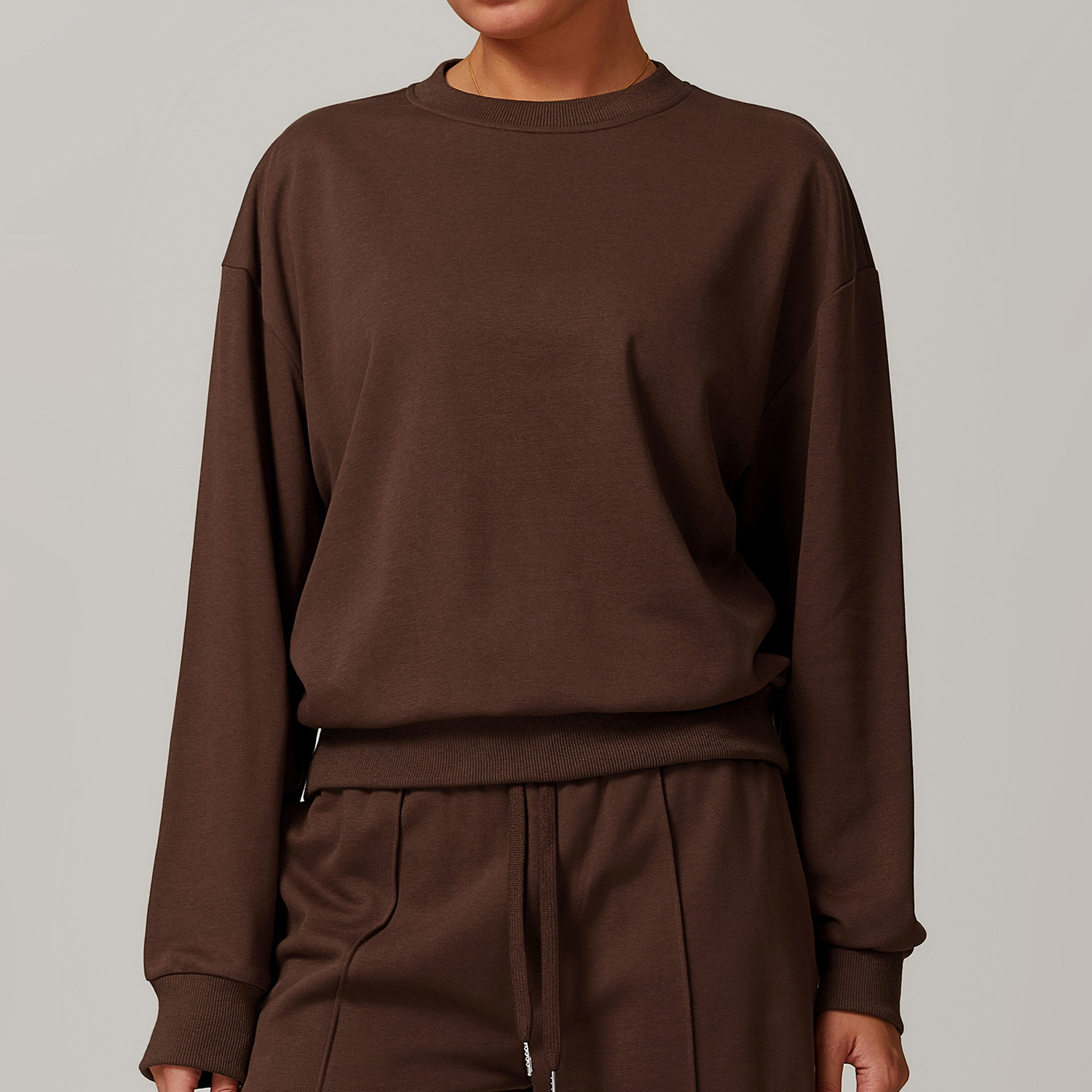 sweat marron
