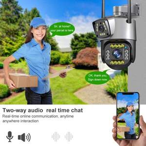 V380pro 4MPデュアルレンズwifi cctv ipネットワーク双方向オーディオと暗視カメラ屋内と屋外 - Product Image 5