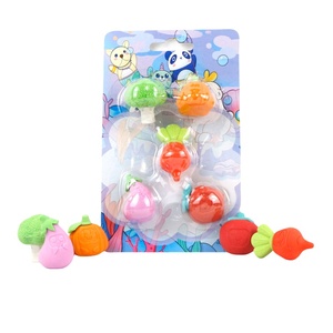 Dễ Thương Mini Phim Hoạt Hình 3D Thực Phẩm Hình Tẩy Đặt Trẻ Em Của Giáo Dục Tẩy Tùy Chỉnh Thiết Kế Khác Nhau Sinh Viên Yêu Thích Tẩy - Product Image 3