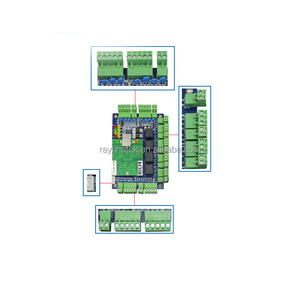Control de Acceso de 4 puertas, sistema de placa controladora de acceso RFID, 13,56 MHz, M1, TCP/IP - Product Image 3
