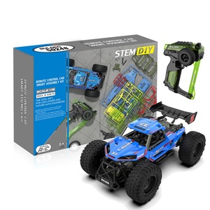 8KM/H <strong>Rc</strong> <strong>Car</strong> 1:18 Assembly Stem Off Road Climbing Simulation Model Remote Control <strong>Cars</strong> Gift Toy Kid Boy Diy Building Blocks Kit - Product Image 2