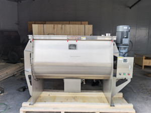 Doble karıştırıcı yatay/yatay çimento karıştırıcı/yatay hayvan yiyecek mikseri kremi - Product Image 4