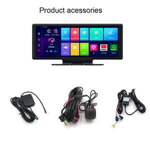 <strong>Android</strong> 10.26inch Dash Cam GPS WiFi 4G Car DVR Black Box 1080P Front and Rear Dual Lens Dashboard <strong>Camera</strong> Auto Support SD Card - Product Image 4