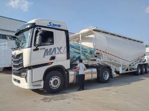 Benhong 2024 3 Axles <strong>50</strong> CBM Bulk <strong>Cement</strong> Truck Pneumatic Trailer <strong>Cement</strong> <strong>Bulker</strong> for Sale Near Me