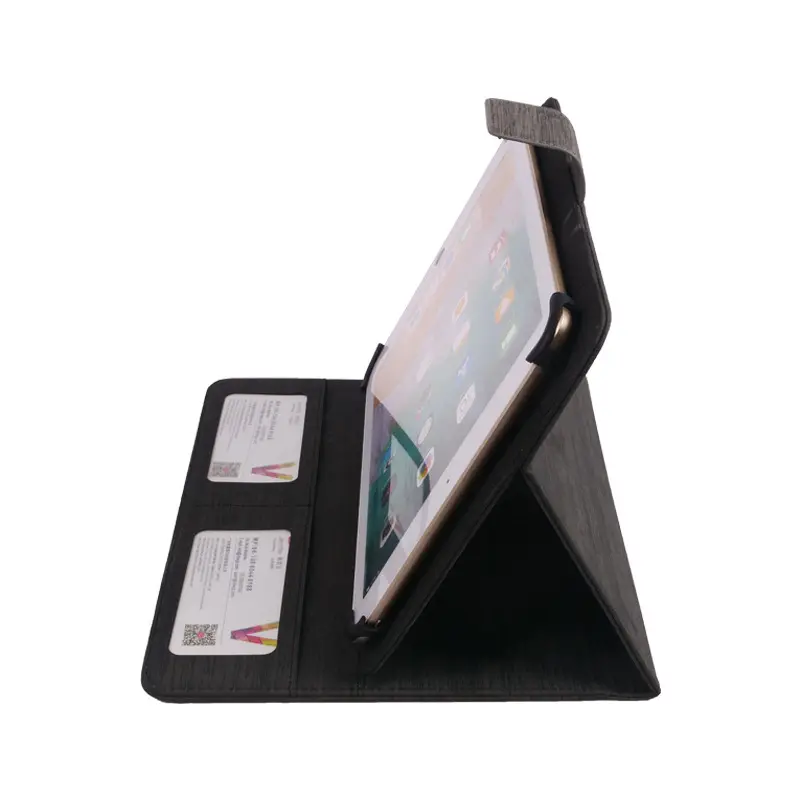 Custodia porta carte in legno per Tablet 10.1 custodia universale per Ipad Pro 11 12.9 Mini 4 5 6 Samsung Tab S7 S6 S8 S9