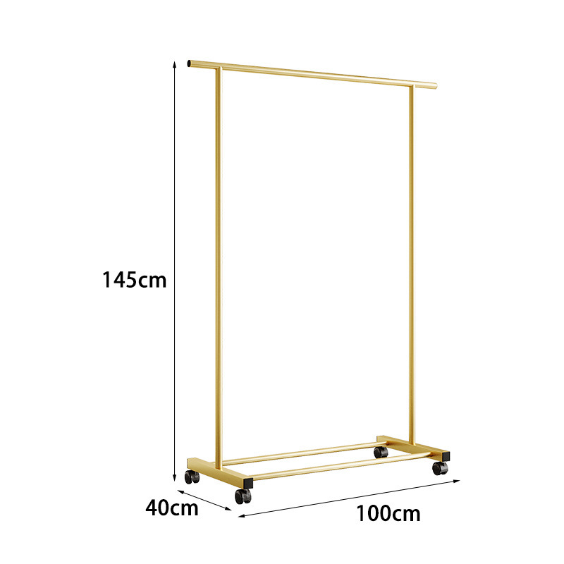 10040145-gold-simple single-layer rack