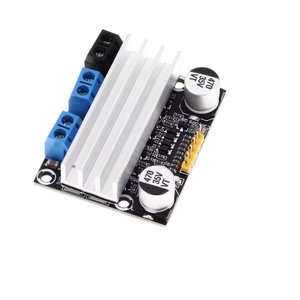 Módulo de accionamiento de motor de CC dual 10A Regulación de velocidad PWM hacia adelante y hacia atrás Atenuación 3-18V Bajo voltaje Alta corriente - Product Image 4